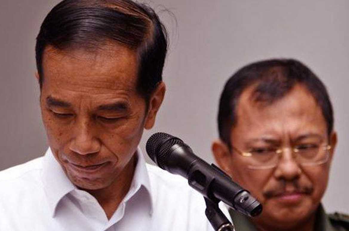 Presiden Jokowi dan Menkes Terawan