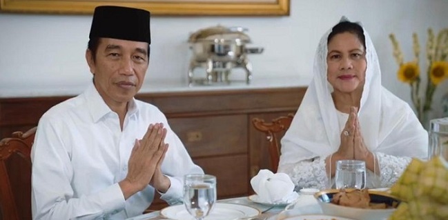 Presiden Joko Widodo dan istri, Iriana
