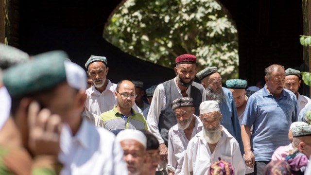 Warga Uighur di Xinjiang, China