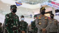 Jelang New Normal, Kapolri dan Panglima TNI Tinjau Kepri Mall Batam