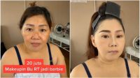 Viral Bu RT Habiskan Make Up Rp 20 Juta, Warganet: Rela 2 Hari Nggak Cuci Muka