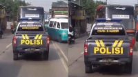 Viral Bus Dipaksa Mundur Mobil Sabhara Polisi, Namun…