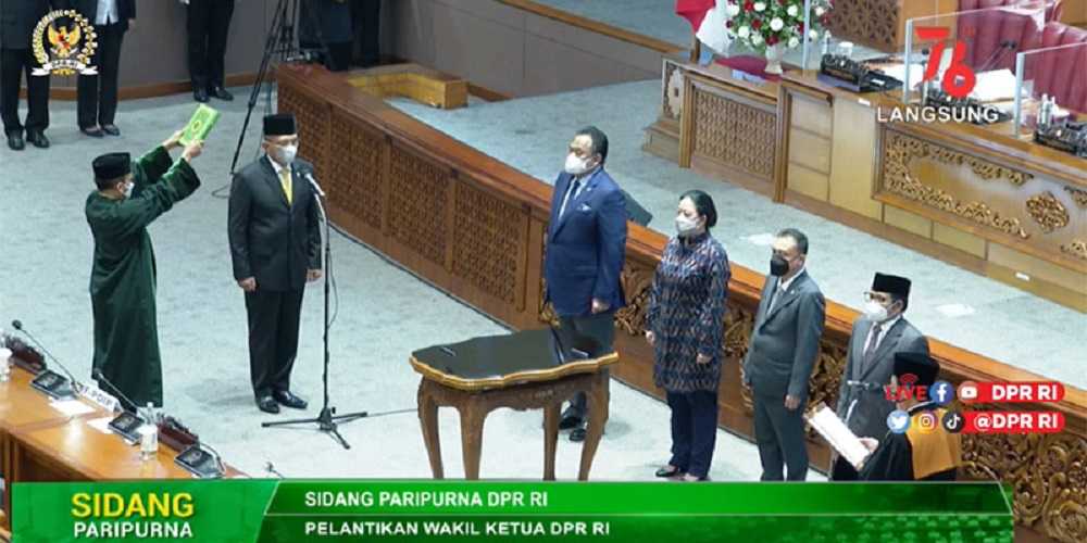 Lodewijk F. Paulus Resmi Gantikan Azis Syamsuddin Sebagai Wakil Ketua DPR