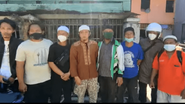 Ternyata yang Berhasil Menangkap Pembakar Mimbar Masjid adalah Tim BATIK FPI Makassar