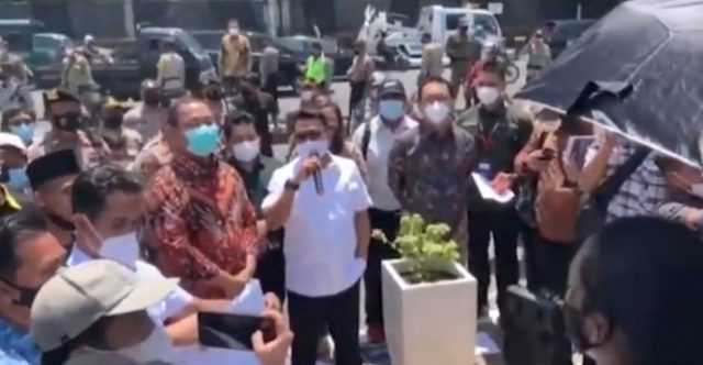 Diusir Pendemo di Semarang, Moeldoko: Kenapa Saya Datang…